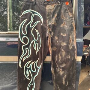 Empyre Charcoal Distressed Pants